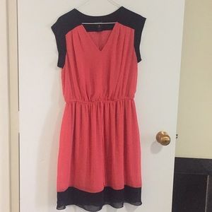 Pink and Navy summer dress